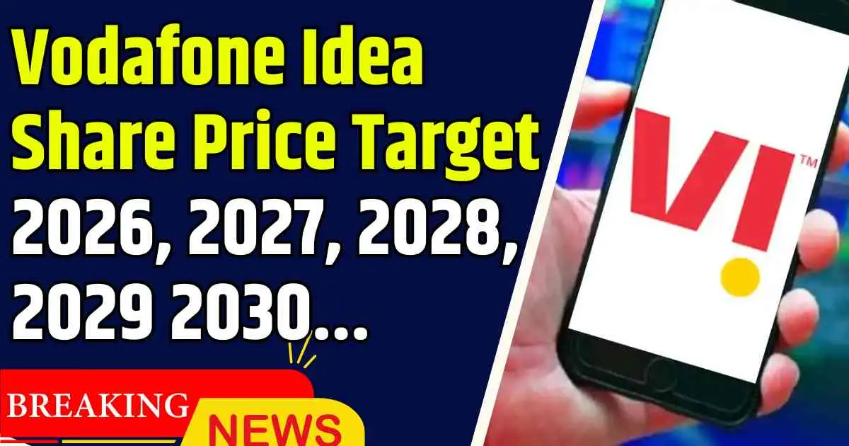 Vodafone Idea Ltd Share Price Target 2026, 2027, 2028, 2029, 2030...