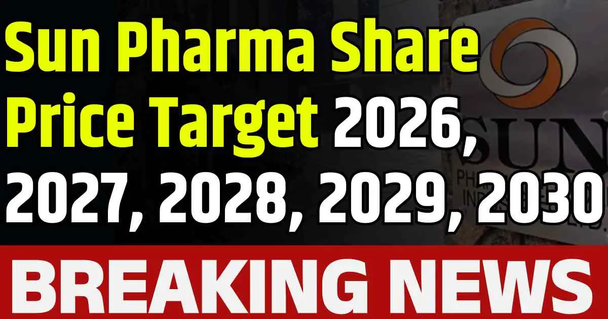 Sun Pharma Share Price Target 2026, 2027, 2028, 2029, 2030