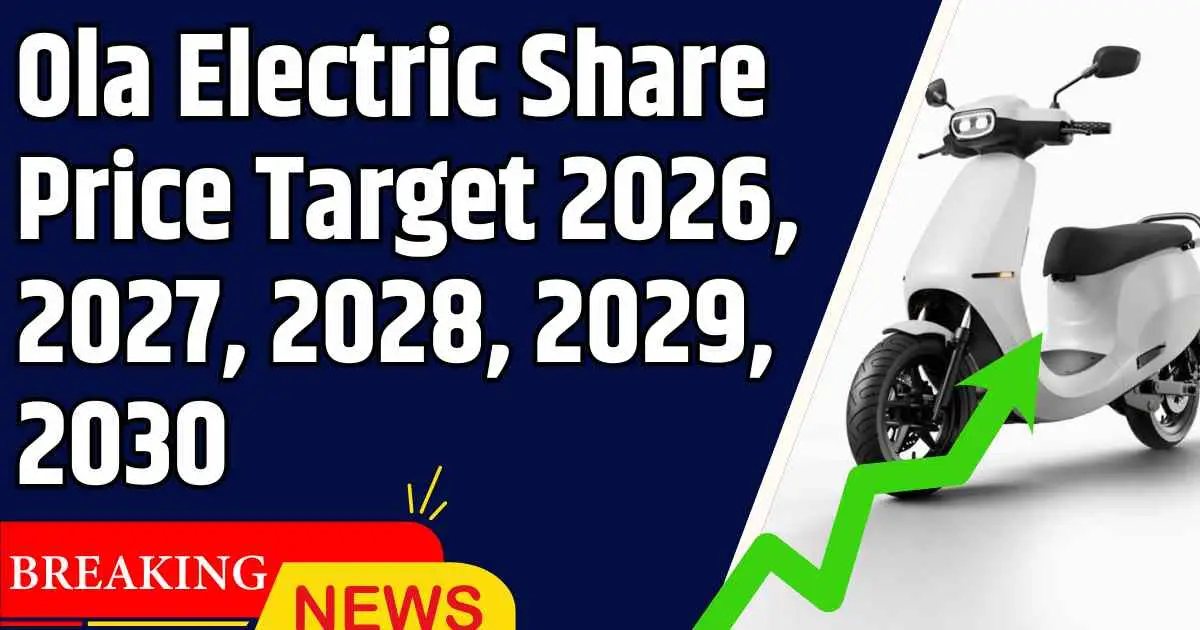 Ola Electric Share Price Target 2026, 2027, 2028, 2029, 2030