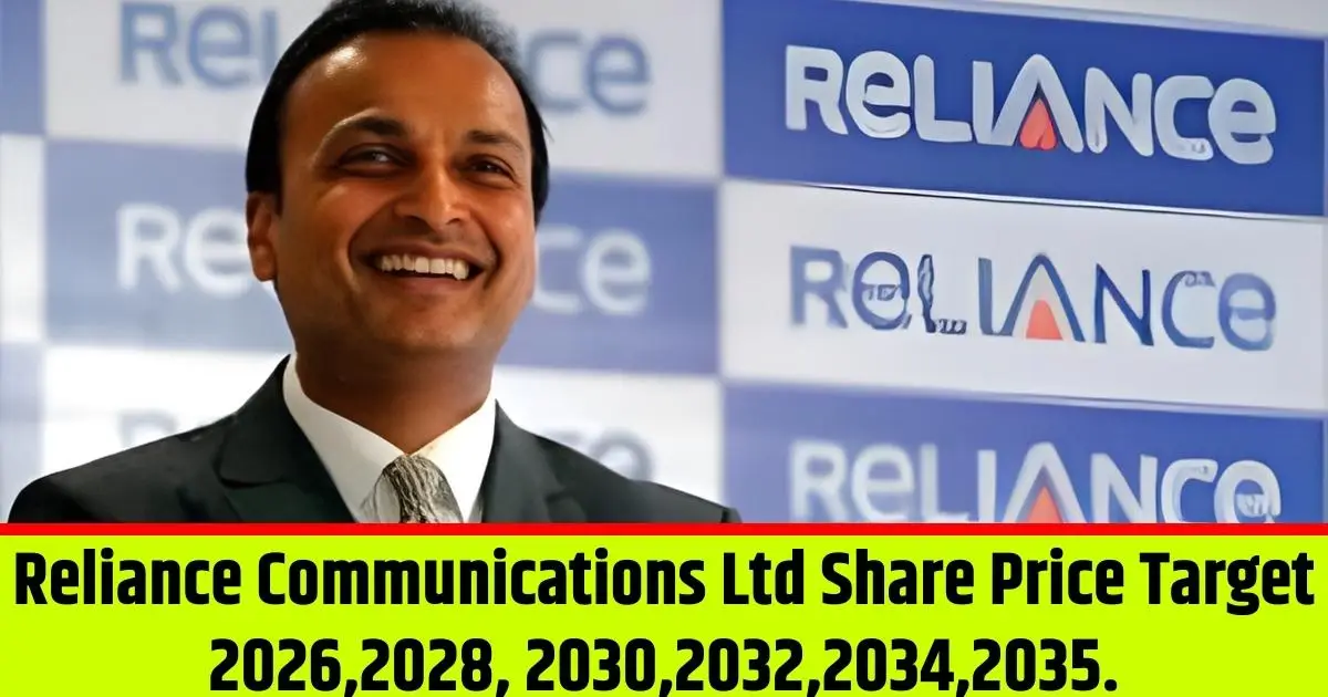 Reliance Communications Ltd Share Price Target 2026,2028, 2030,2032,2034,2035.